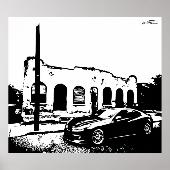 Genesis Coupe rolling shot Poster (Front)