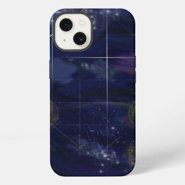 Genesis Day 4: Stars 2014 iPhone Case (Back)