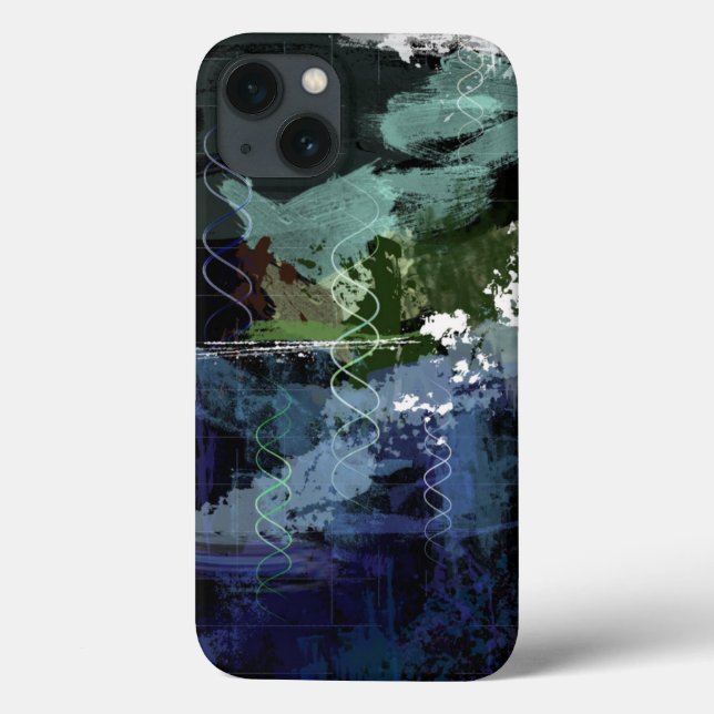 Genesis Day 5: Creatures Case-Mate iPhone Case (Back)