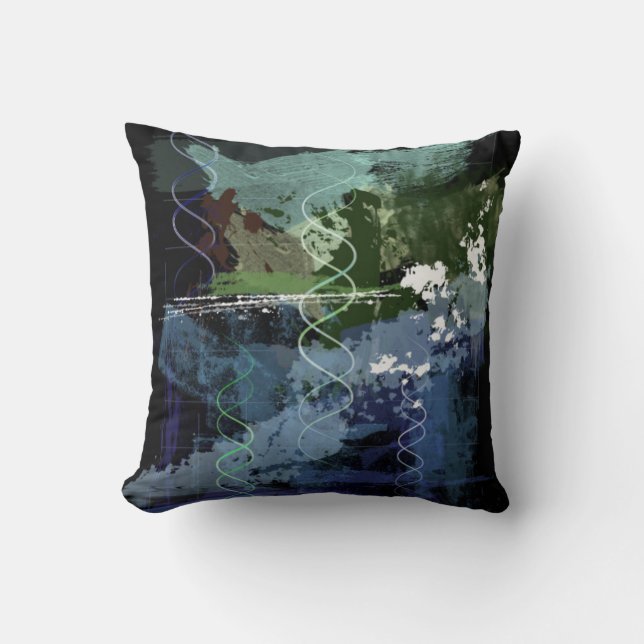 Genesis Day 5: Creatures Cushion (Front)