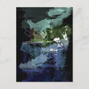 Genesis Day 5: Creatures Postcard