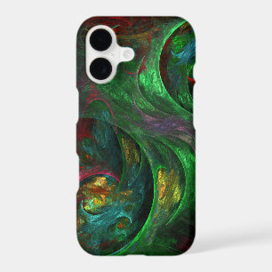 Genesis Green Abstract Art