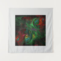 Genesis Green Abstract Art