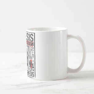 Genesis Industrial Brutalist Architecture Coffee Mug