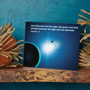Genesis - Light And Darkness Plaque