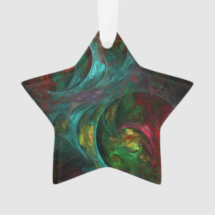 Genesis Nova Abstract Art Acrylic Star Ornament