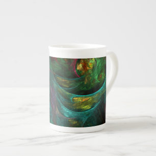 Genesis Nova Abstract Art Bone China Mug