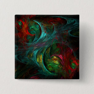 Genesis Nova Abstract Art Button (square)