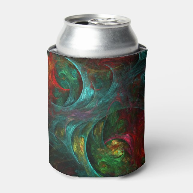 Genesis Nova Abstract Art Can Cooler (Can Front)
