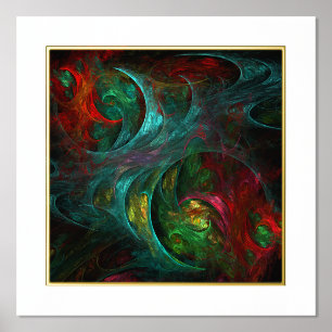 Genesis Nova Abstract Art Foil Prints
