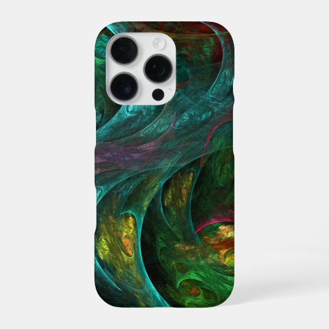 Genesis Nova Abstract Art iPhone Case (Back)