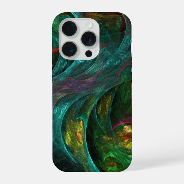Genesis Nova Abstract Art iPhone Case (Back)