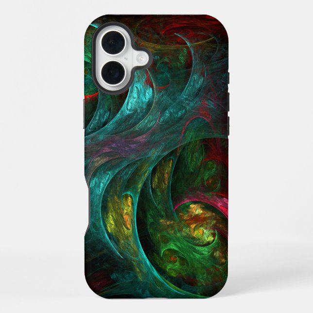 Genesis Nova Abstract Art iPhone Case (Back)