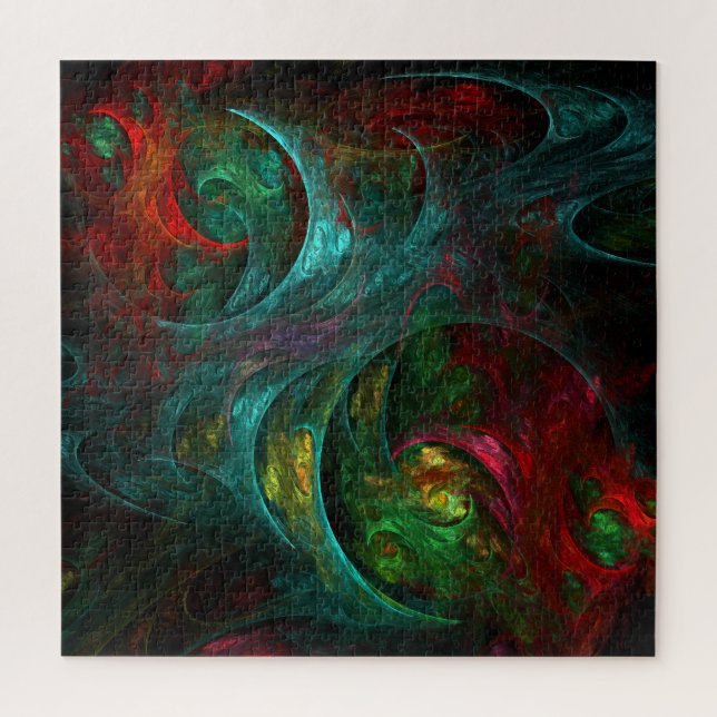 Genesis Nova Abstract Art Jigsaw Puzzle (Vertical)