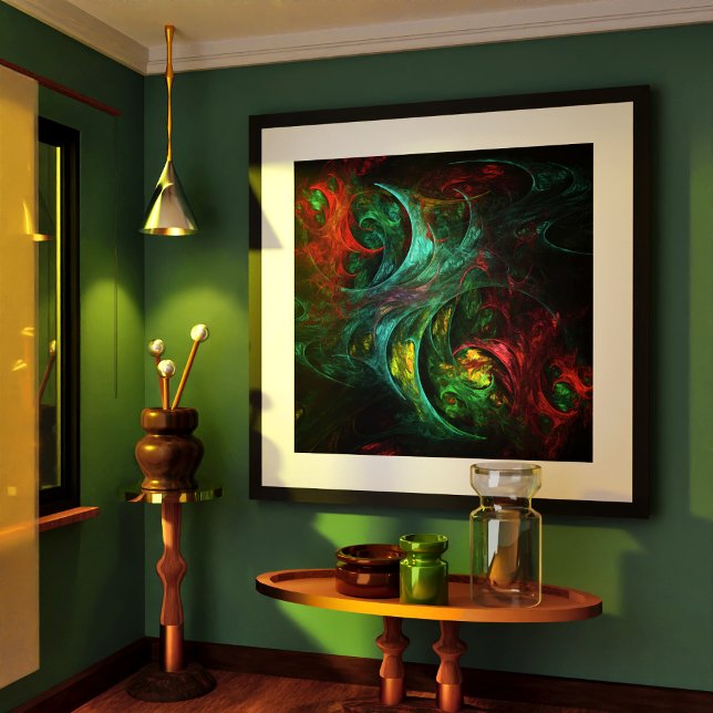 Genesis Nova Abstract Art Print (Genesis Nova Abstract Art Poster)