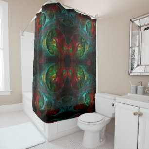 Genesis Nova Abstract Art Shower Curtain