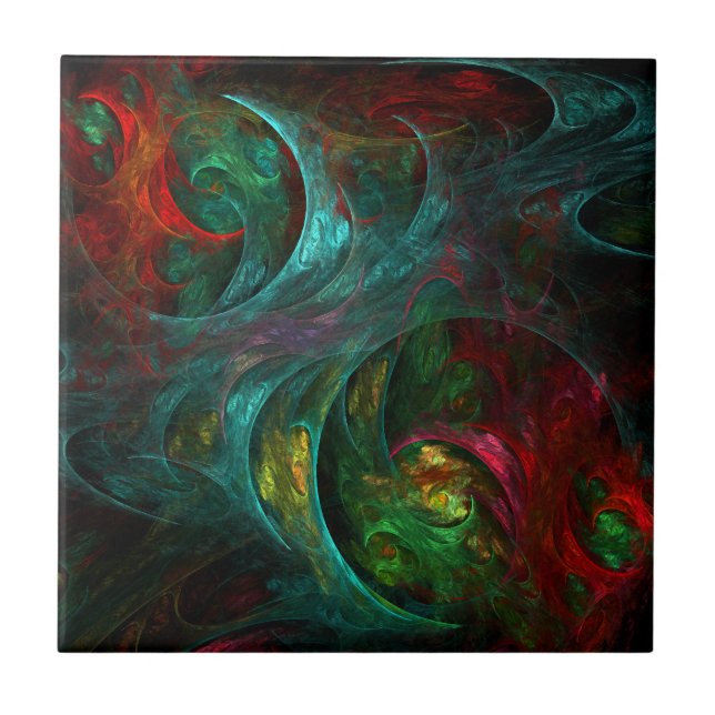 Genesis Nova Abstract Art Tile (Front)