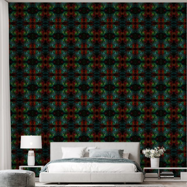Genesis Nova Abstract Art Wallpaper (Bedroom)