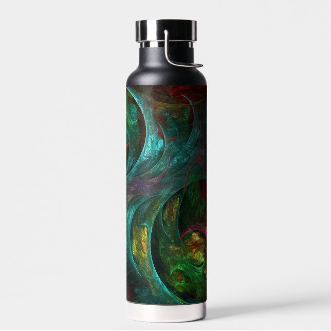 Genesis Nova Abstract Art Water Bottle (Left)