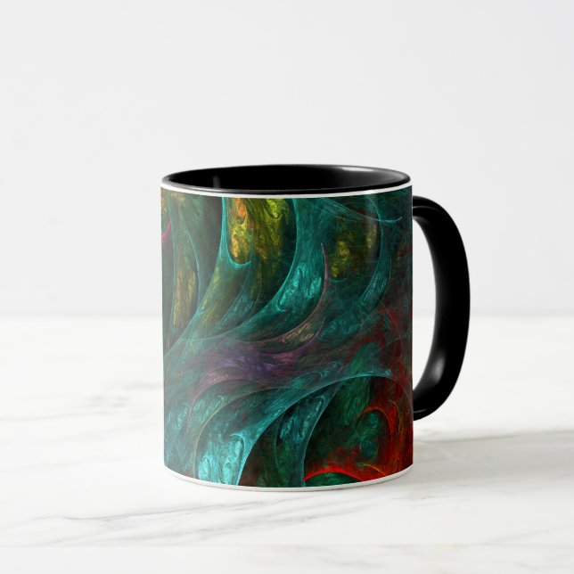 Genesis Nova Abstract Coffee Mug (Front Right)