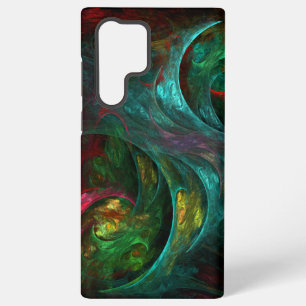 Genesis of Colour Living Fractal Universe Samsung Galaxy Case