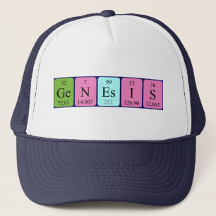 Genesis periodic table name hat