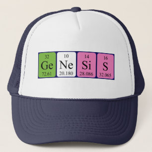 Genesis periodic table name hat