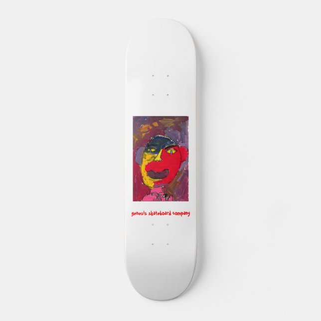 genesis skateboard company "Trinidad"  skateboard (Front)
