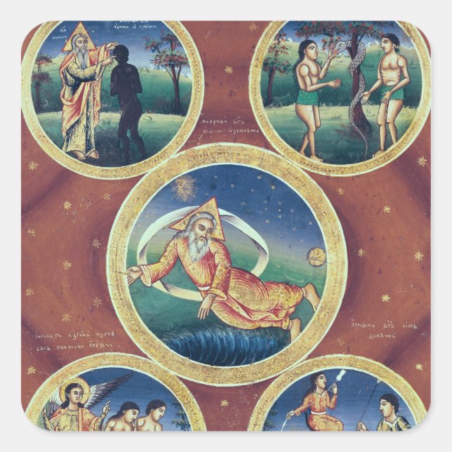 Genesis Square Sticker (Front)