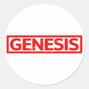 Genesis Stamp Classic Round Sticker