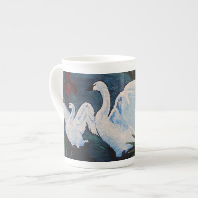 Genesis Swans Mug (Front Left)