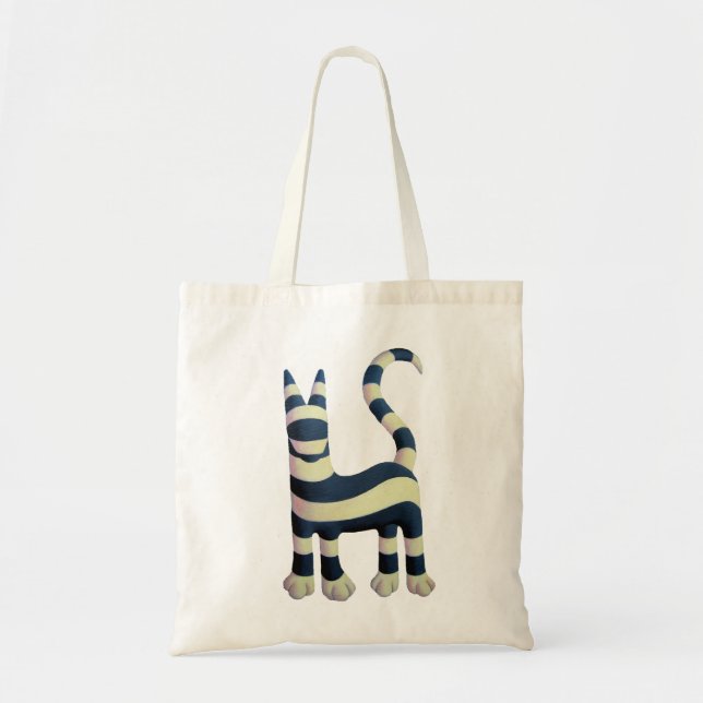 Genetic Cat Tote Bag (Front)
