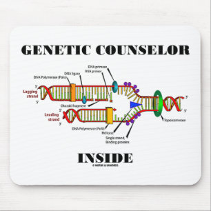 Genetic Counsellor Inside (DNA Replication) Mouse Pad