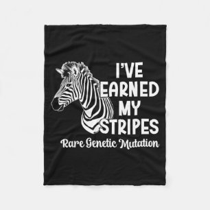 Genetic Mutation Rare Disease Awareness Rare Fleece Blanket