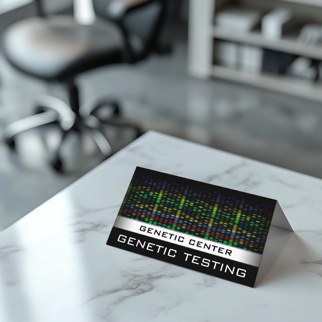 Genetic Testing - Gene Research Business Card (Perfect for business)