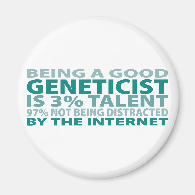 Geneticist 3% Talent Magnet (Front)