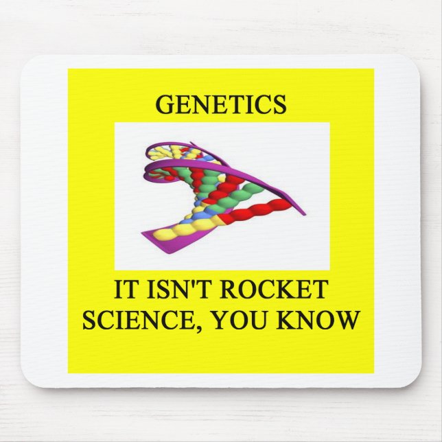 genetics isn't rocket science mouse pad (Front)