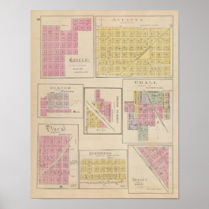 Geneva, Atlanta, Dexter, Grand Summit, Kansas Poster