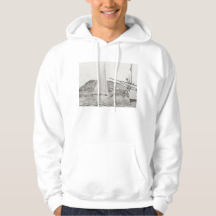 Geneva Fountain and Bow of pleasure Boat 2011 Hoodie