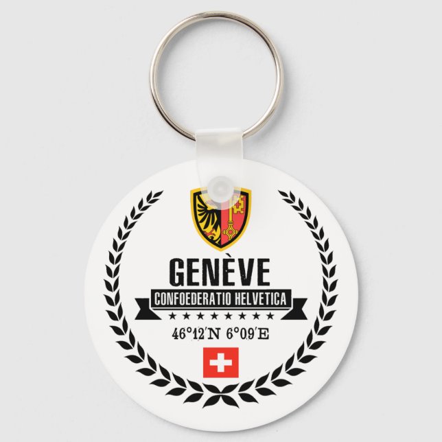 Geneva Key Ring (Front)