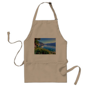 Geneva lake at Montreux, Vaud, Switzerland Standard Apron