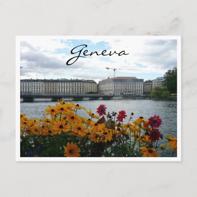 geneva lake flora postcard (Front)