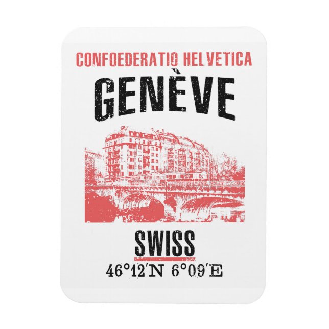 Geneva Magnet (Vertical)