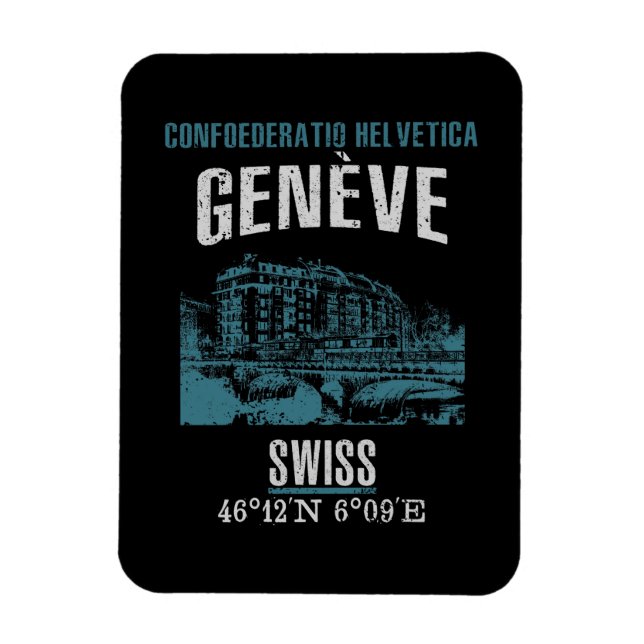 Geneva Magnet (Vertical)