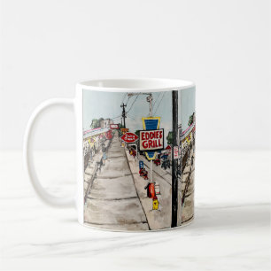 "Geneva- On-The-Lake Street View" Mug