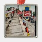 "Geneva-On-The-Lake Street View" Ornament