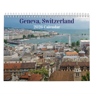 Geneva, Switzerland 2026 Calendar
