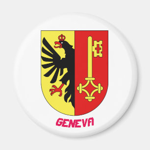 Geneva Switzerland Crest Magnet
