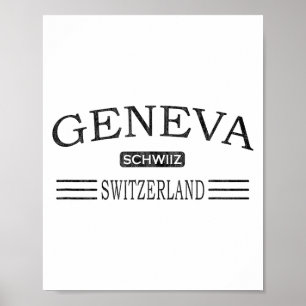 Geneva switzerland - geneva switzerland - poster