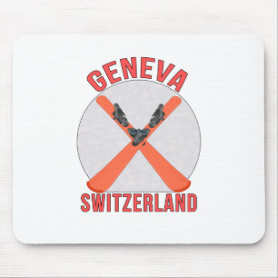 Geneva, Switzerland Mouse Pad